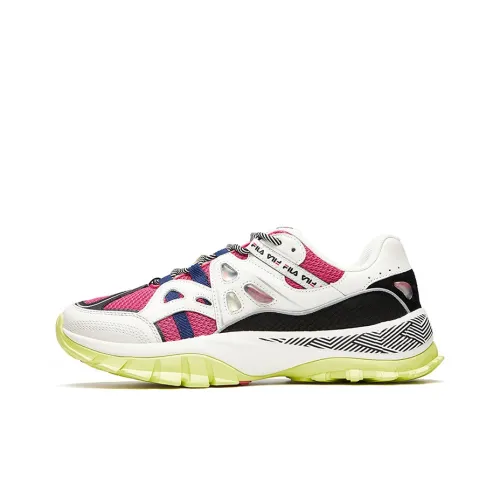 FILA Hi-N-Run Running Shoes Women's Low-Top Purple Rose Red/Cream White