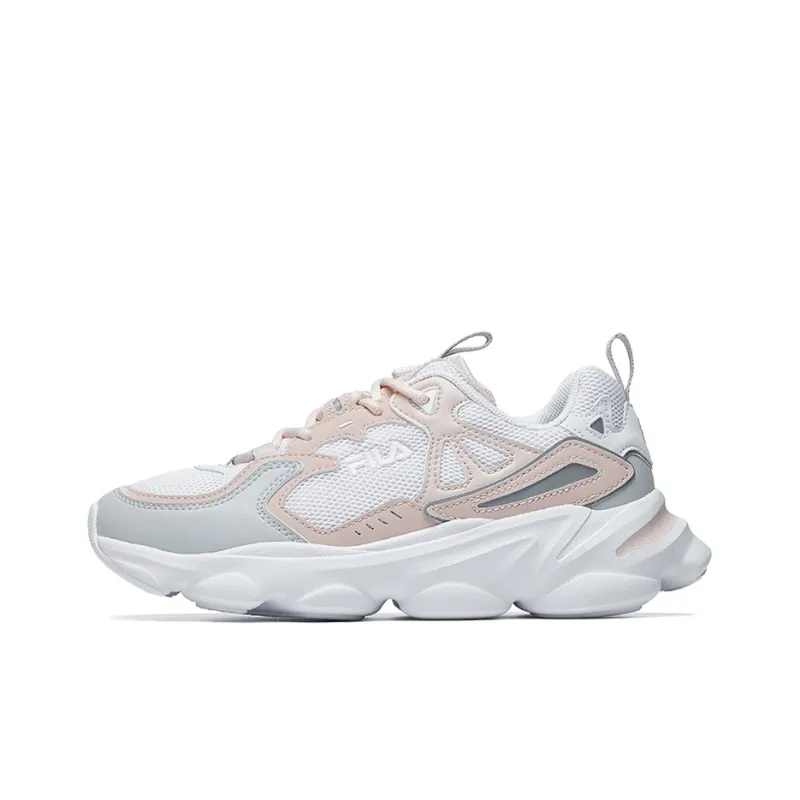 FILA Skipper Sneakers 'Grey Pink White' Women's-0