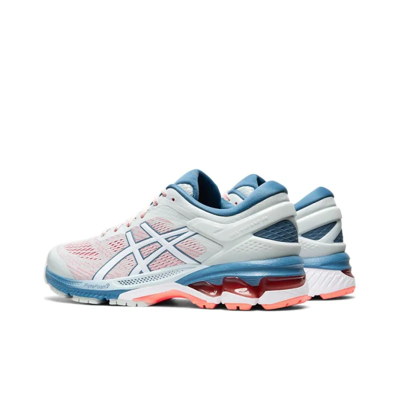 Asics Gel Kayano 26 Wide 'White Blue' Women's-2