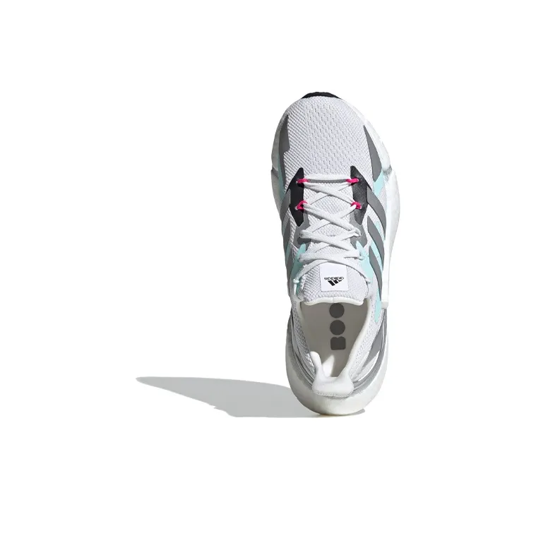 Adidas X9000L4 Crystal White Silver Metallic Women's-4