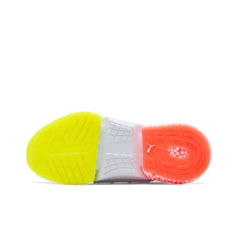 PUMA Hybrid Rocket Runner Running Shoes Women's Low-Top White/Red/Yellow-4