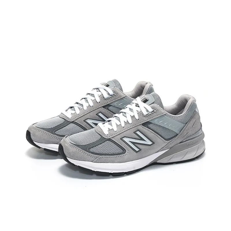 New Balance NB 990 V5 Low Top Running Shoes Women's Gray D Width-1