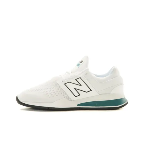 New Balance NB 247 Running Shoes Unisex Low-Top White/Green