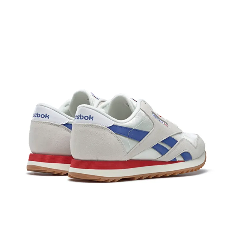Reebok Classic Nylon Ripple 'Gray White Blue'-4