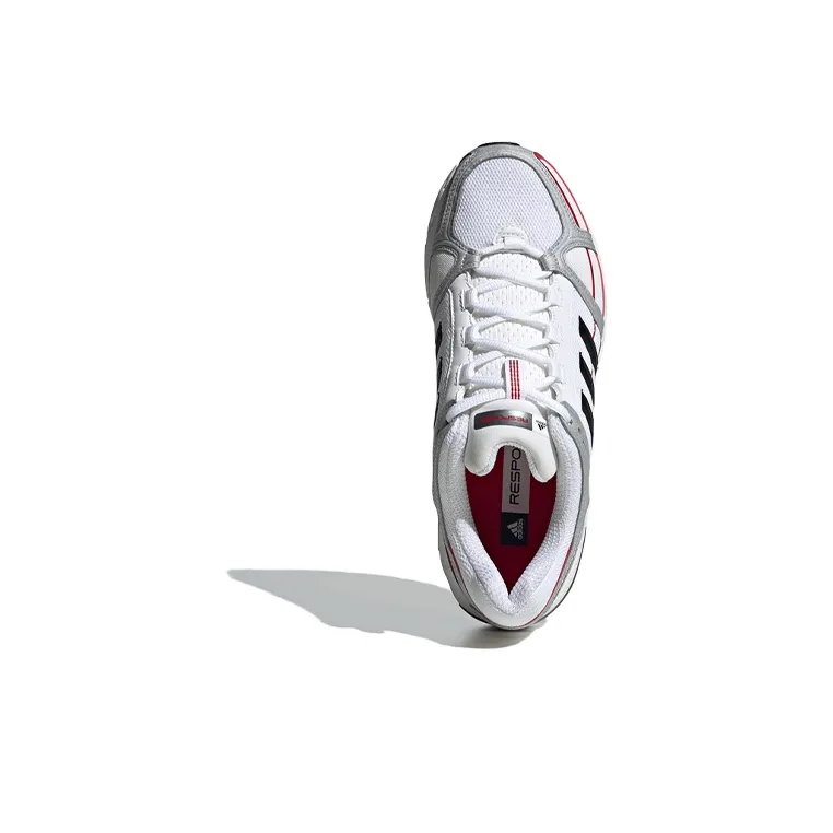 Adidas Response 3 Slip-Resistant Low-Top Marathon Running Shoes Unisex Gray Red White-4