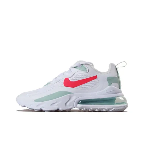 Nike Air Max 270 React White Pistachio Crimson Women's