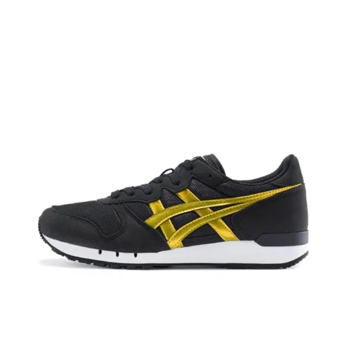 Onitsuka Tiger Alvarado Running Shoes Unisex Low-Top Black/White/Gold