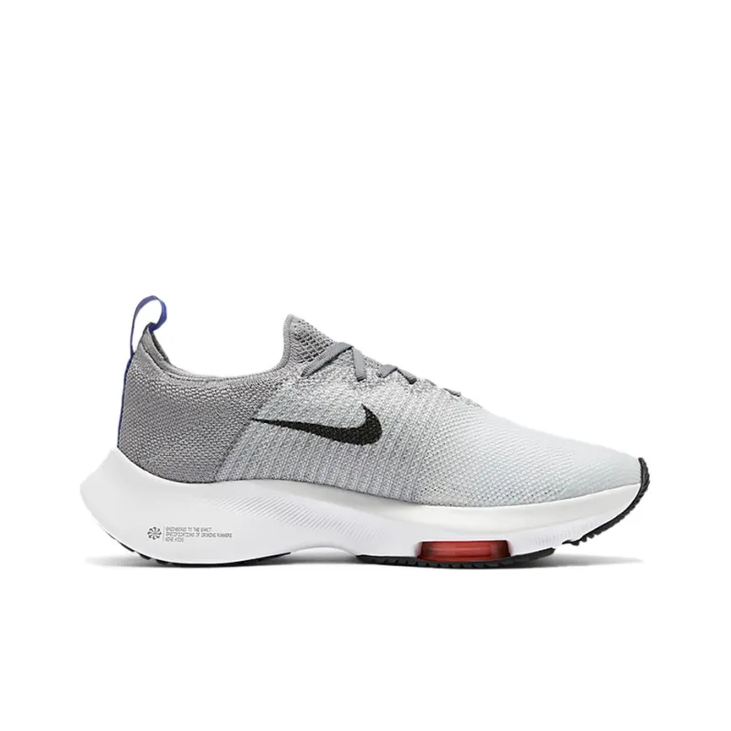 Nike Air Zoom Tempo Next% Flyknit Particle Grey White GS-1