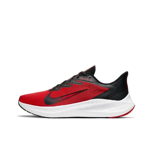 Nike Zoom Winflo 7 Running Shoes Unisex Low-Top Red/Black/White