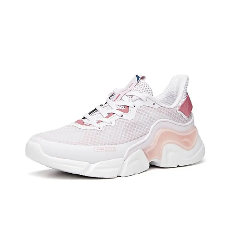 Anta Low Top Running Shoes Women's Pink White-2
