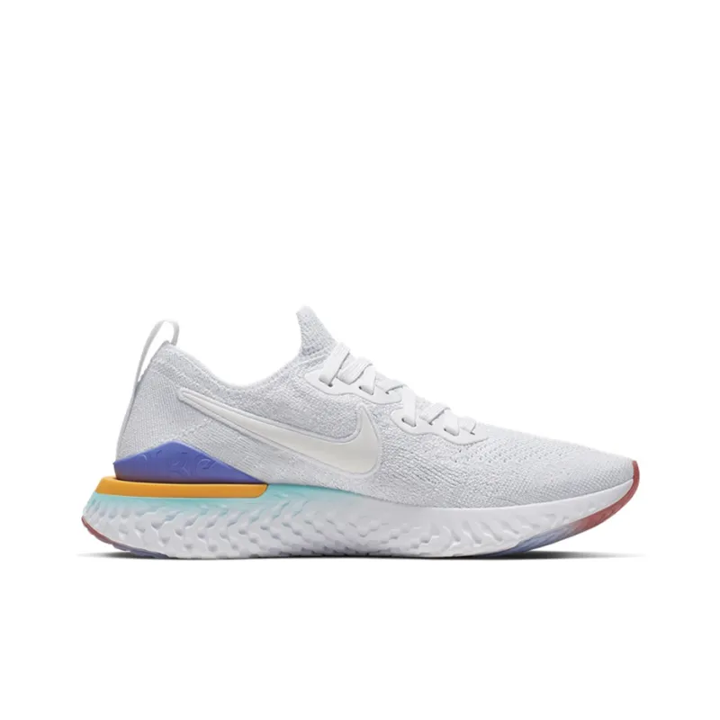 Nike Epic React Flyknit 2 White Hyper Jade Ember Glow Women's-1