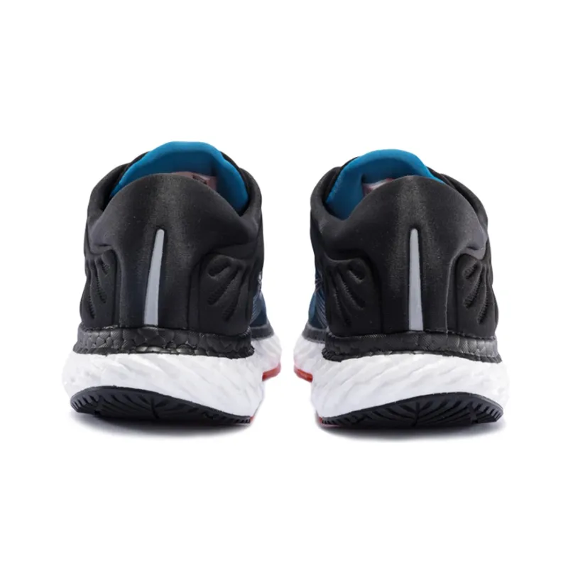 Saucony Triumph 17 Cushioned Slip Resistant Breathable Lightweight Rebound Low Top Running Shoes Men's Blue Black-3