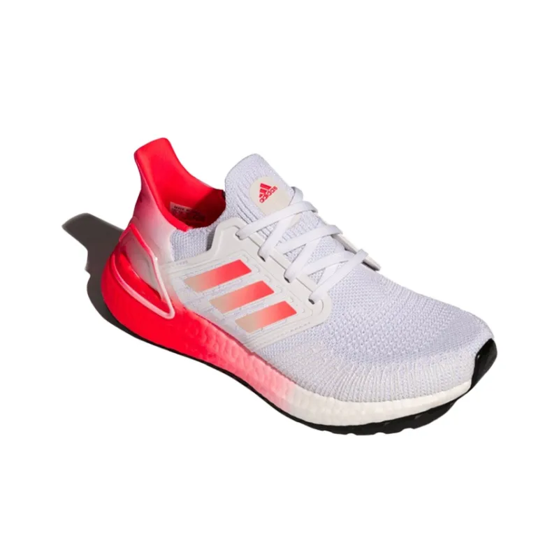 Adidas UltraBoost 20 'White Signal Pink' Women's-2