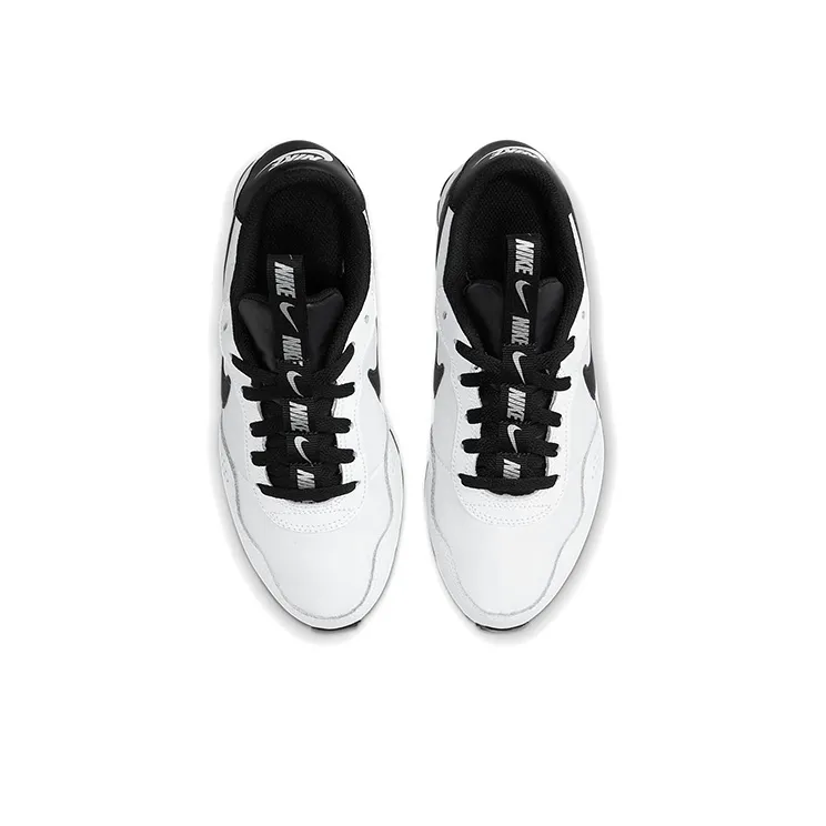 Nike MD Valiant Anti Slip Wear Resistant Low Top Running Shoes GS White-3