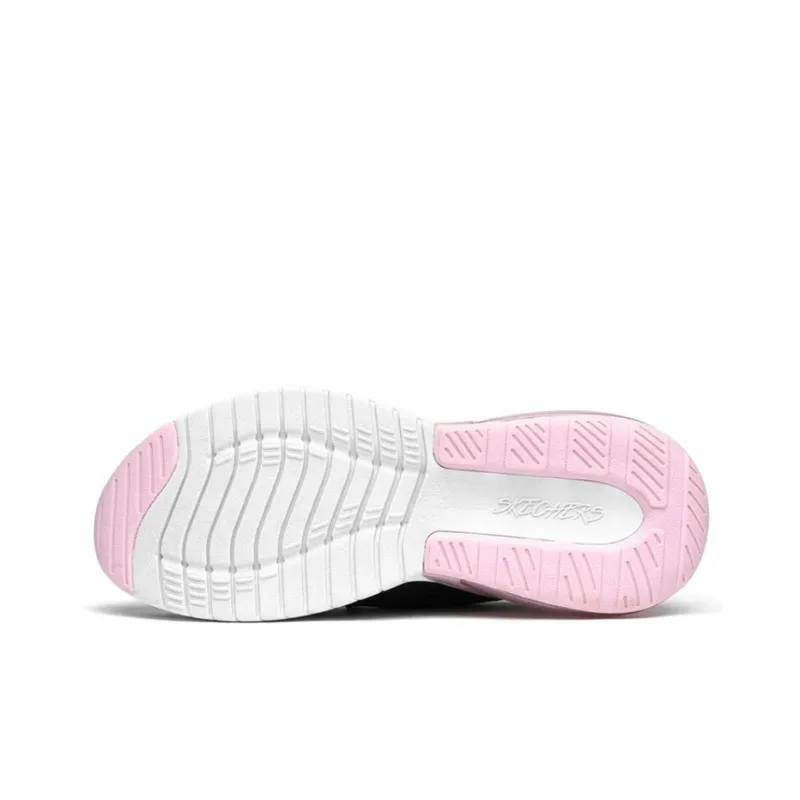 Skechers Skech Air Stratus Black/White/Pink Women's-4