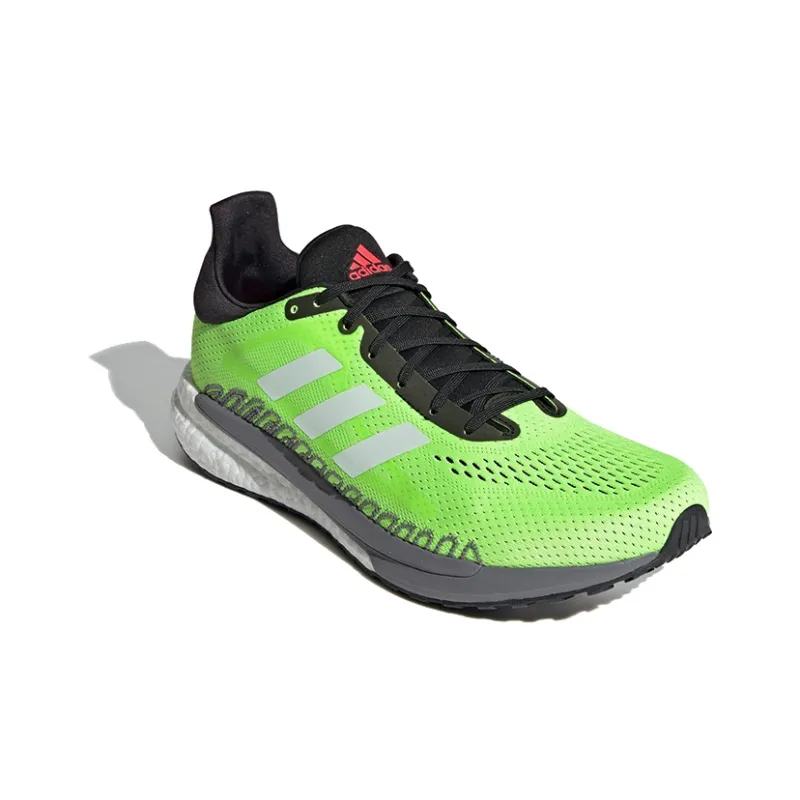 Adidas Solar Glide 3 Running Shoes Men Low-Top Green/Gray/Black-2