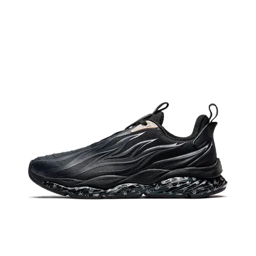 XTEP Windfire 22 Wear-Resistant Low-Top Running Shoes Women's Black Gold