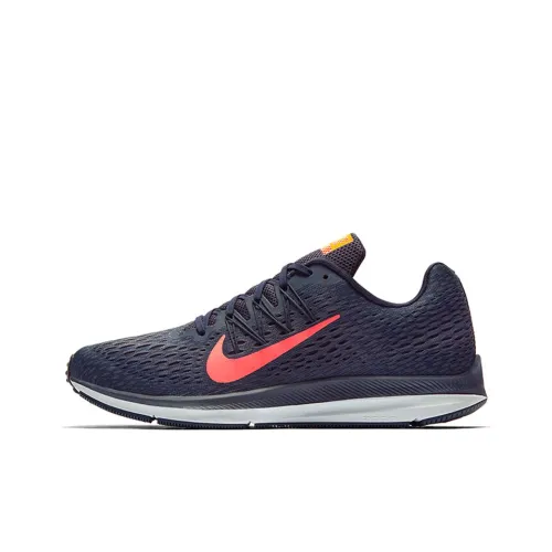 Nike Zoom Winflo 5 Running Shoes Men Low-Top Blue/Pink