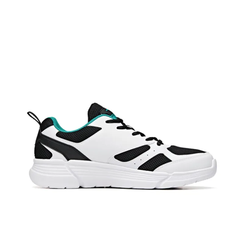 Anta Running Collection Lightweight Low-Top Running Shoes Men's Black White-1