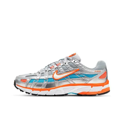 Nike P-6000 Silver Orange Women's