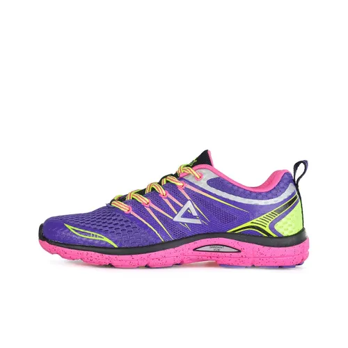 PEAK Running Shoes Women's Low-Top Purple/Candy Pink