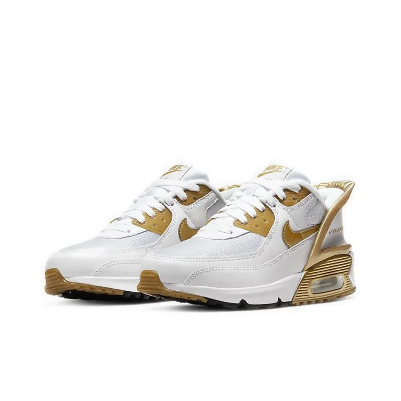 Nike Air Max 90 Flyease White Gold GS-2