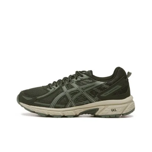 Asics Gel-Venture 6 Running Shoes Women's Low-Top Olive Green