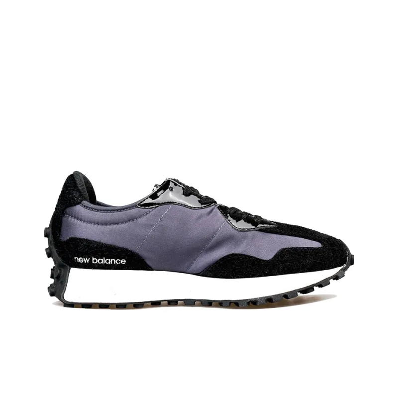New Balance 327 Black Grey Women's-1