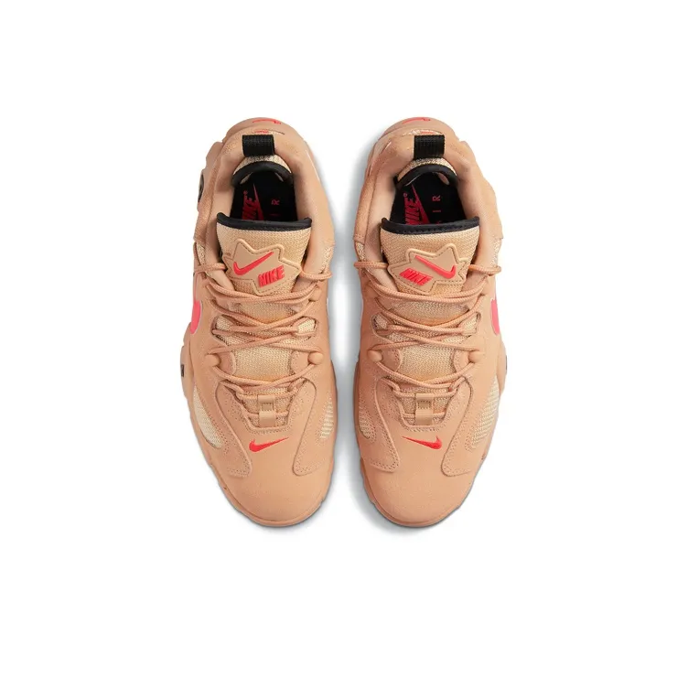 Nike Air Barrage Low Vachetta Tan Laser Crimson White Onyx-3