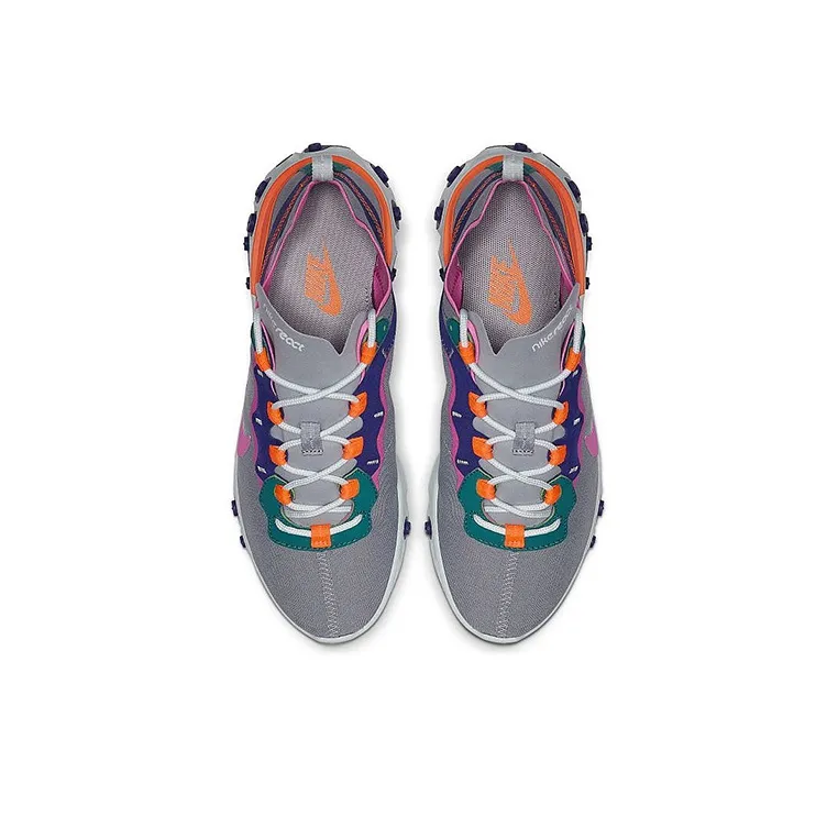 Nike React Element 55 Wolf Grey Multi Color Women's-3
