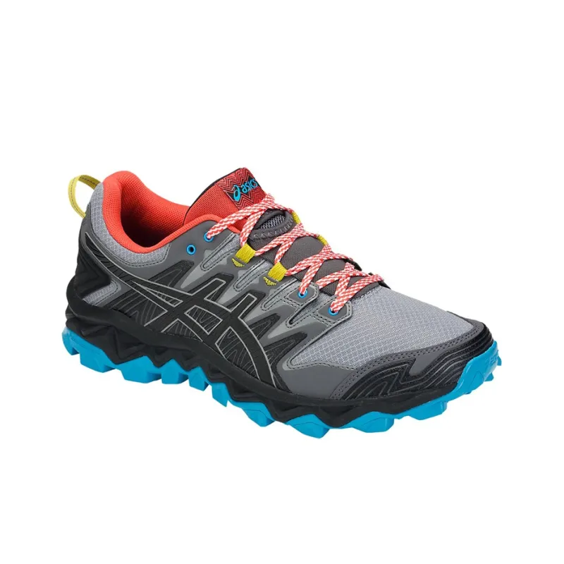 Asics Gel FujiTrabuco 7 'Black Red Blue'-3