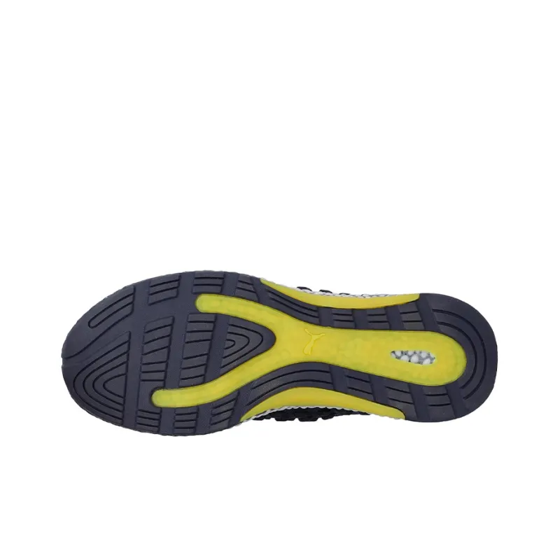 PUMA Breathable Slip-Resistant Lightweight Low-Top Running Shoes Men's Black Green-5