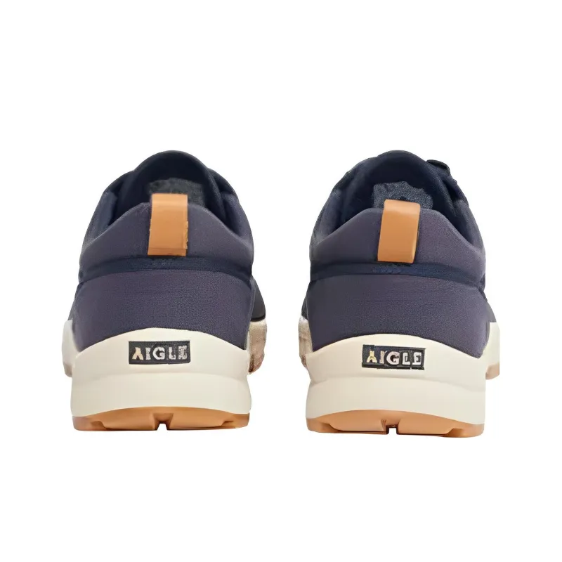 AIGLE Tl Low Cvs Anti-Slip Wear-Resistant Low-Top Outdoor Shoes Women's Blue Brown-3