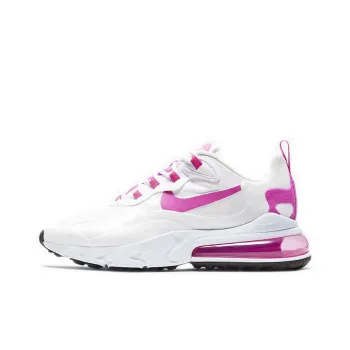 Nike Air Max 270 React White Fire Pink Women's