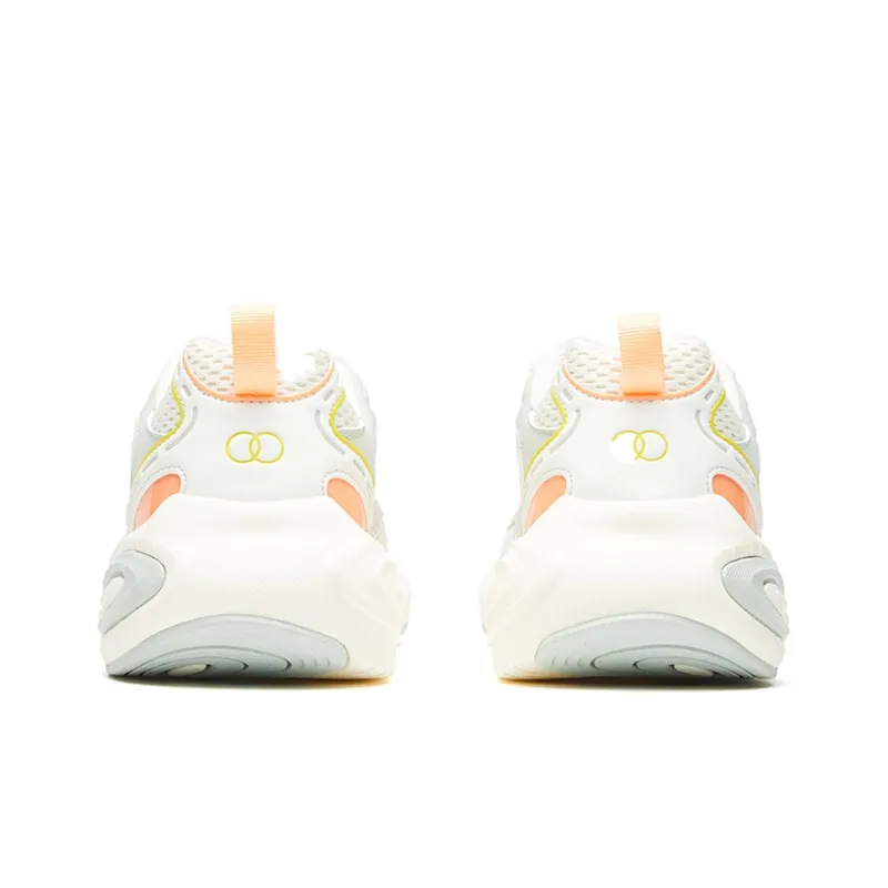 Anta Running Collection Low Top Running Shoes Women's White Orange-3