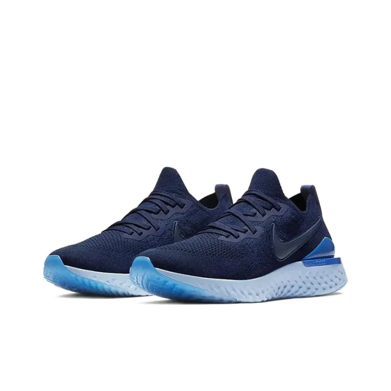 Nike Epic React Flyknit 2 Blue Void-2