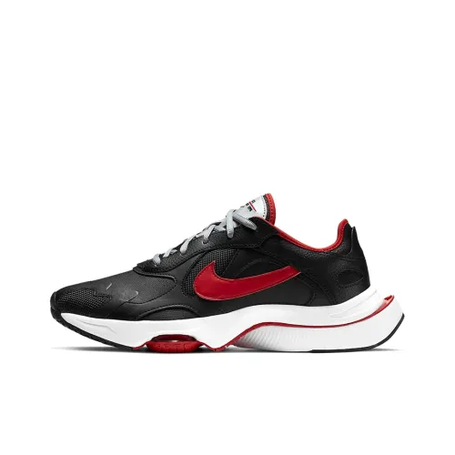 Nike Air Zoom Division Running Shoes Men Low-Top Black/Red/White