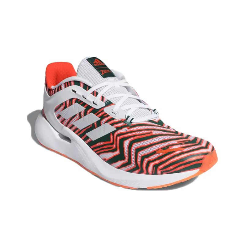 Adidas Alphatorsion Breathable Low-Top Casual Running Shoes Men's White Red Green-2