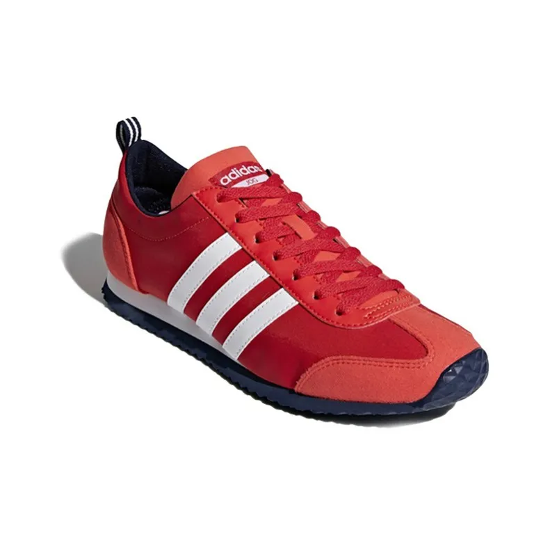 Adidas Neo Vs Jog Red/White-2