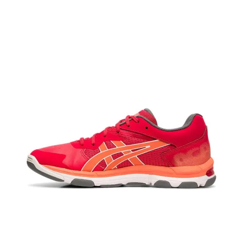 Asics Gel-Netburner Academy 8 Running Shoes Women's Low-Top Red