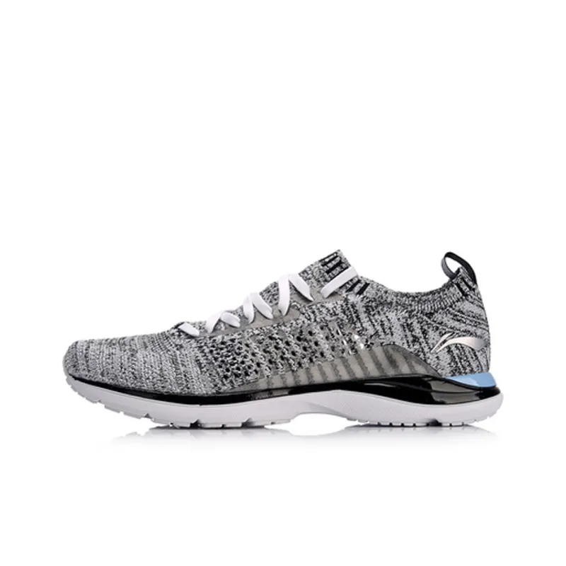 LiNing Super Light 15 Cushioning Lightweight Low-Top Running Shoes Women's Gray-0