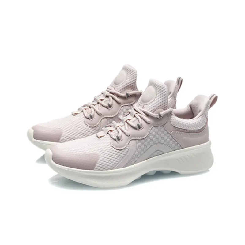 LiNing EazGo Slip Resistant Low Top Running Shoes Women's Light Purple-2