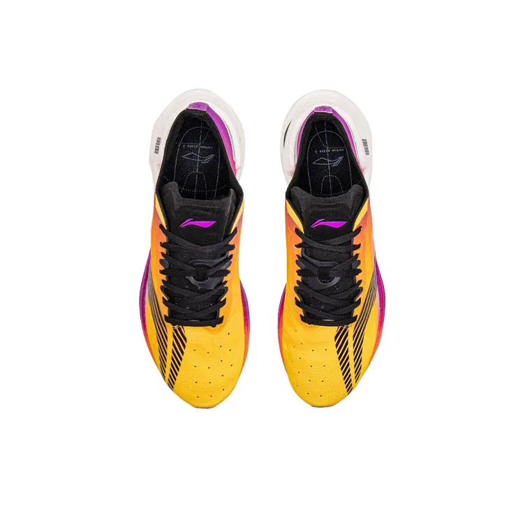 LiNing Jueying 䨻 Breathable And Resilient Low Top Running Shoes Unisex Fierce Orange-6