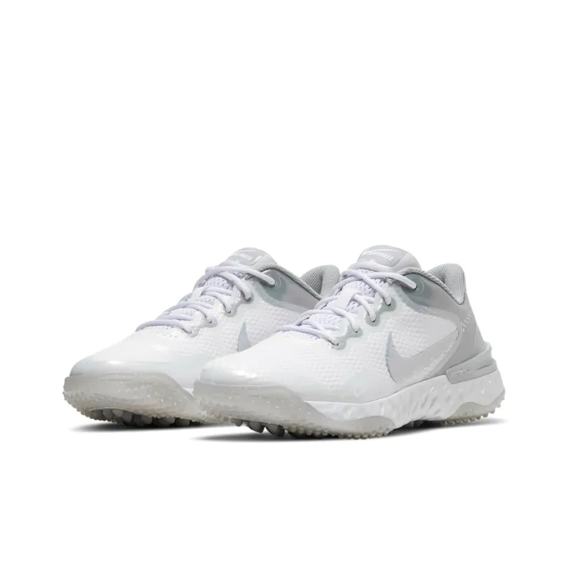 Nike Alpha Huarache Elite 3 Turf 'White Wolf Grey' Women's-2