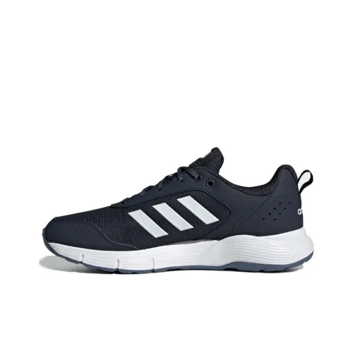 Adidas Neo Fluidcloud Neutral Running Shoes Men Low-Top Navy Blue/White