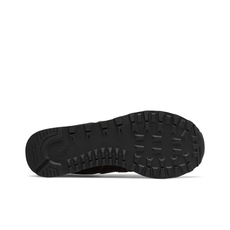 New Balance 574 Black Leather-3