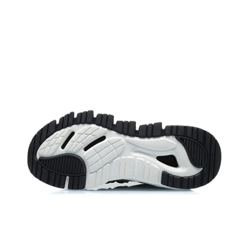 LiNing Flying Wing Slip Resistant, Breathable, Lightweight Low Top Running Shoes Men's Black Gray-4