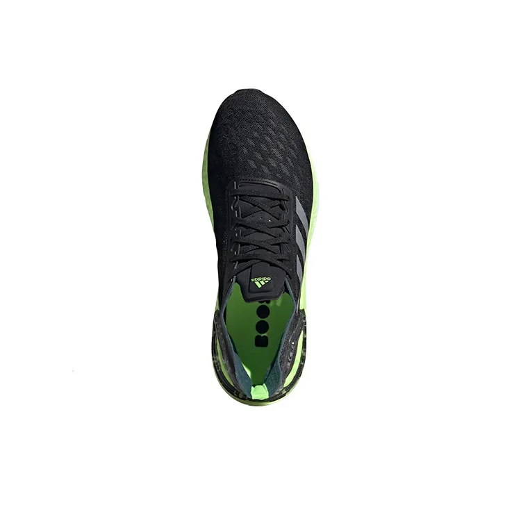 Adidas Ultraboost Pb Shoes 'Core Black Silver Metallic Signal Green'-4