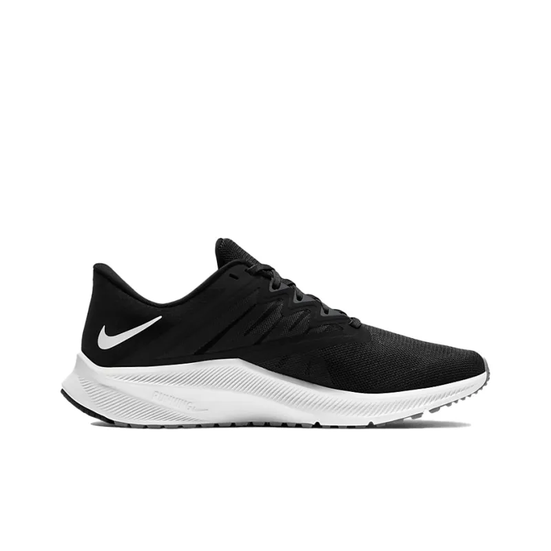 Nike Quest 3 Black White-1