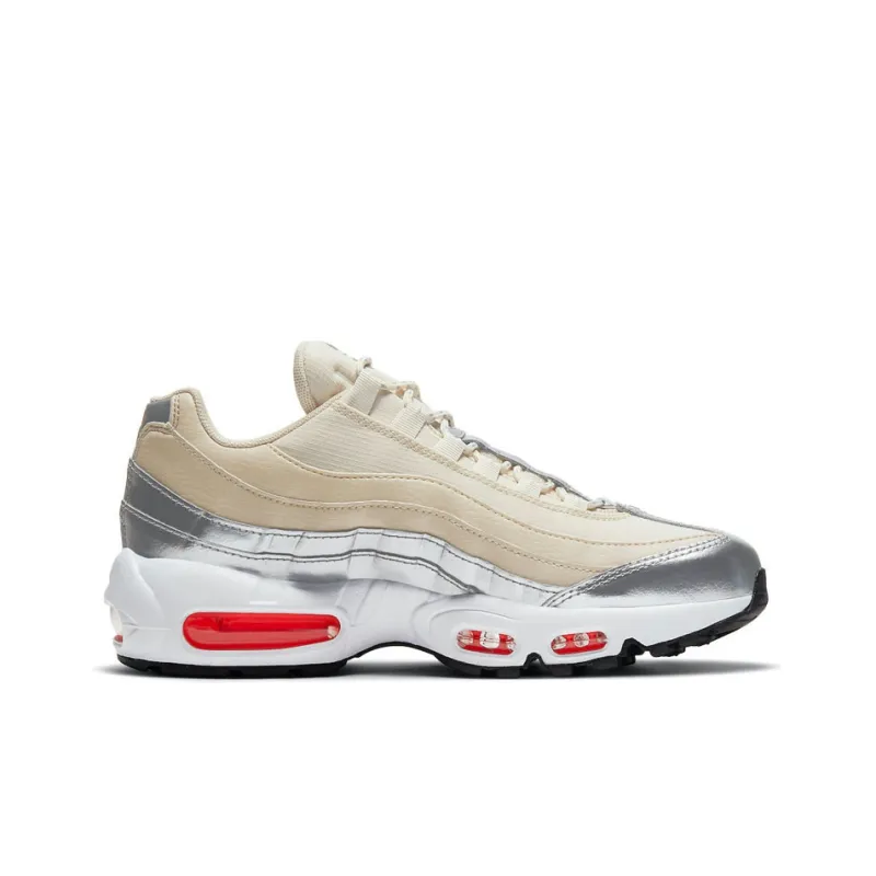 Nike 3M X Nike Air Max 95 'Creamyellow Silver' Women's-1